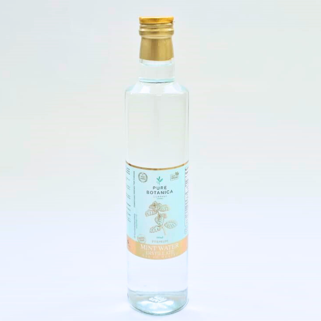 Digestion + Bloating: Organic Premium Mint Water Distillate