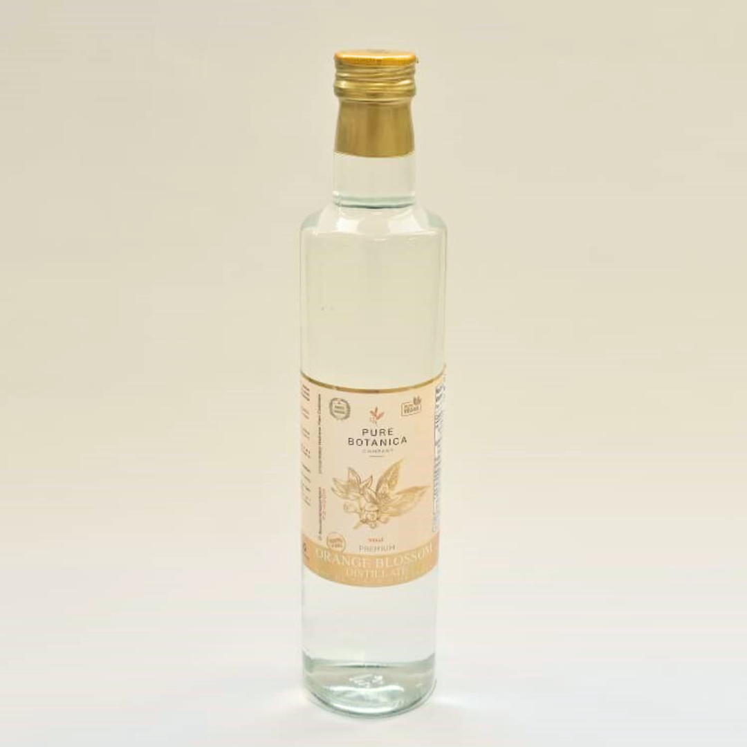 Soothe Mind + Body: Organic Premium Orange Blossom Water Distillate