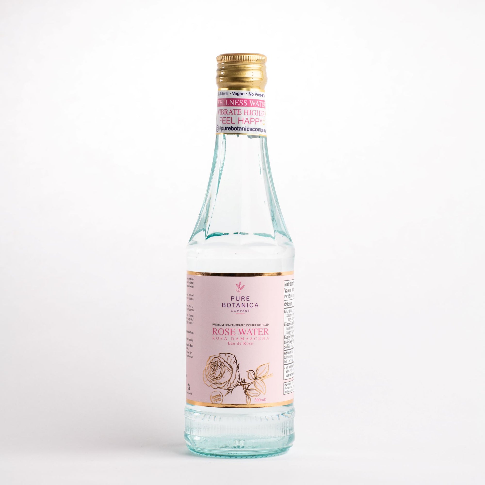 Anti-Anxiety + Mood Booster (Extra-Strength):  Organic Premium Concentrated Rose Water Distillate