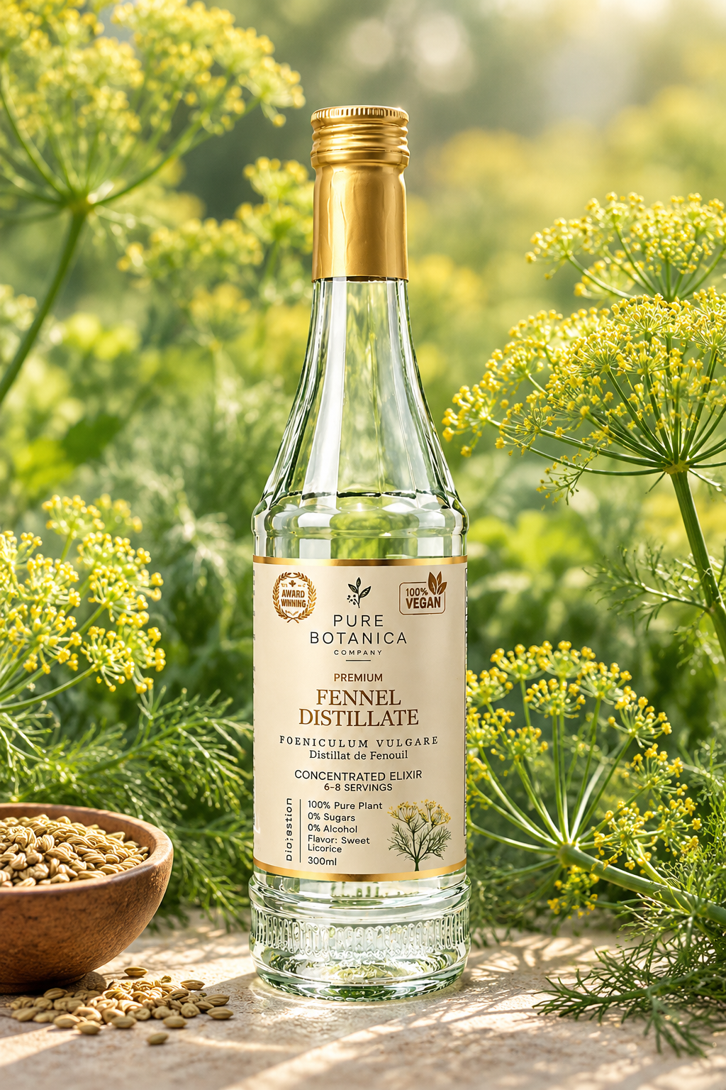 Digestion + Bloating: Premium Fennel Distillate