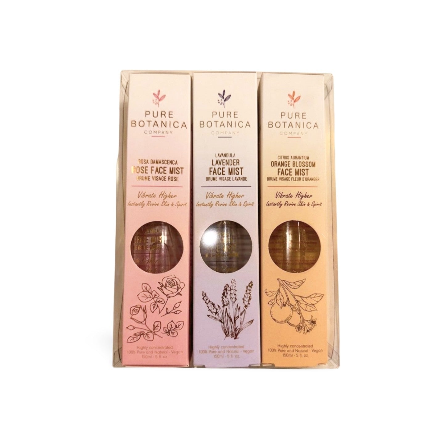 The Pure Botanica Signature Face Mist Gift Set: A Ritual of Radiance & Renewal