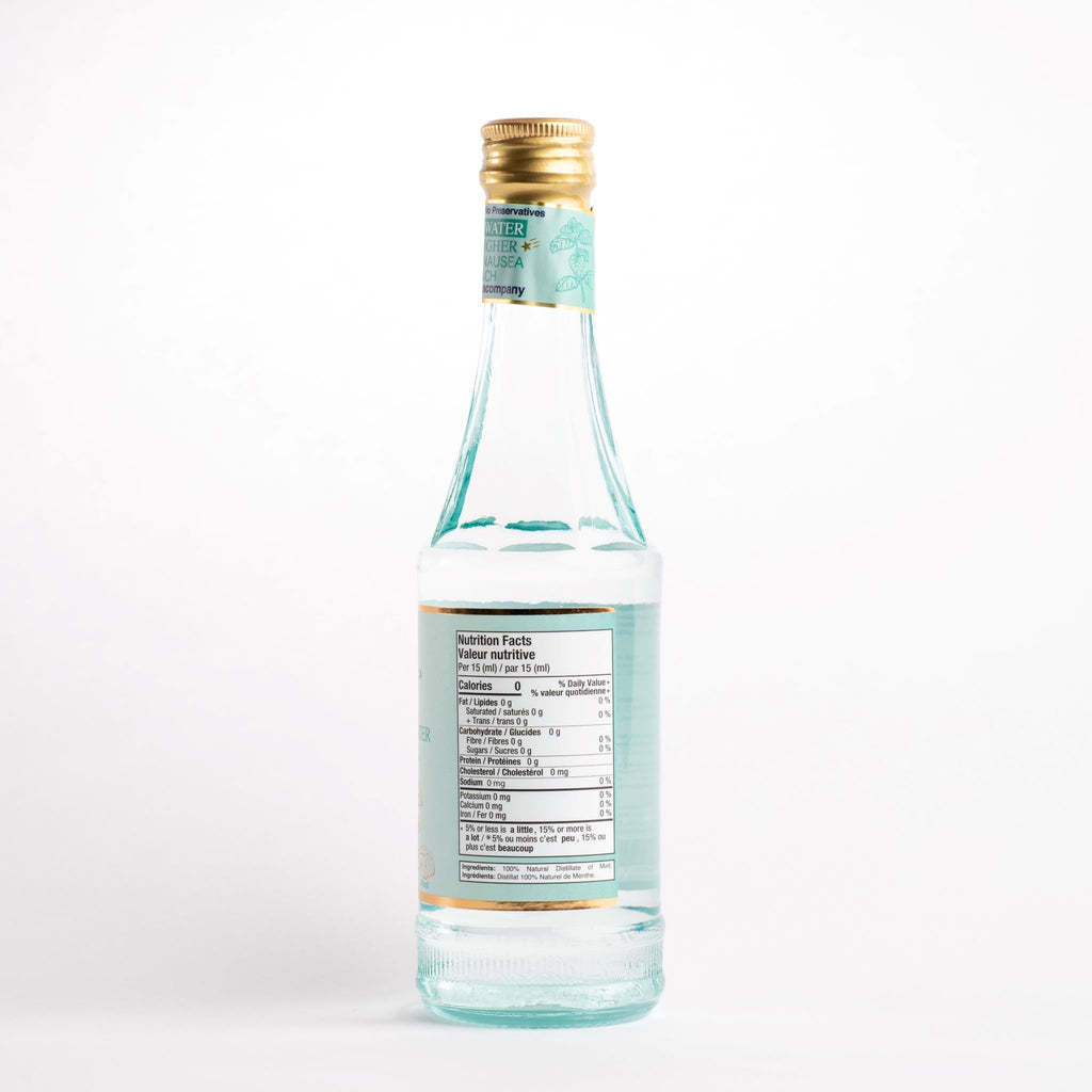 Digestion + Bloating: Premium Mint Water Distillate- 12 Pack