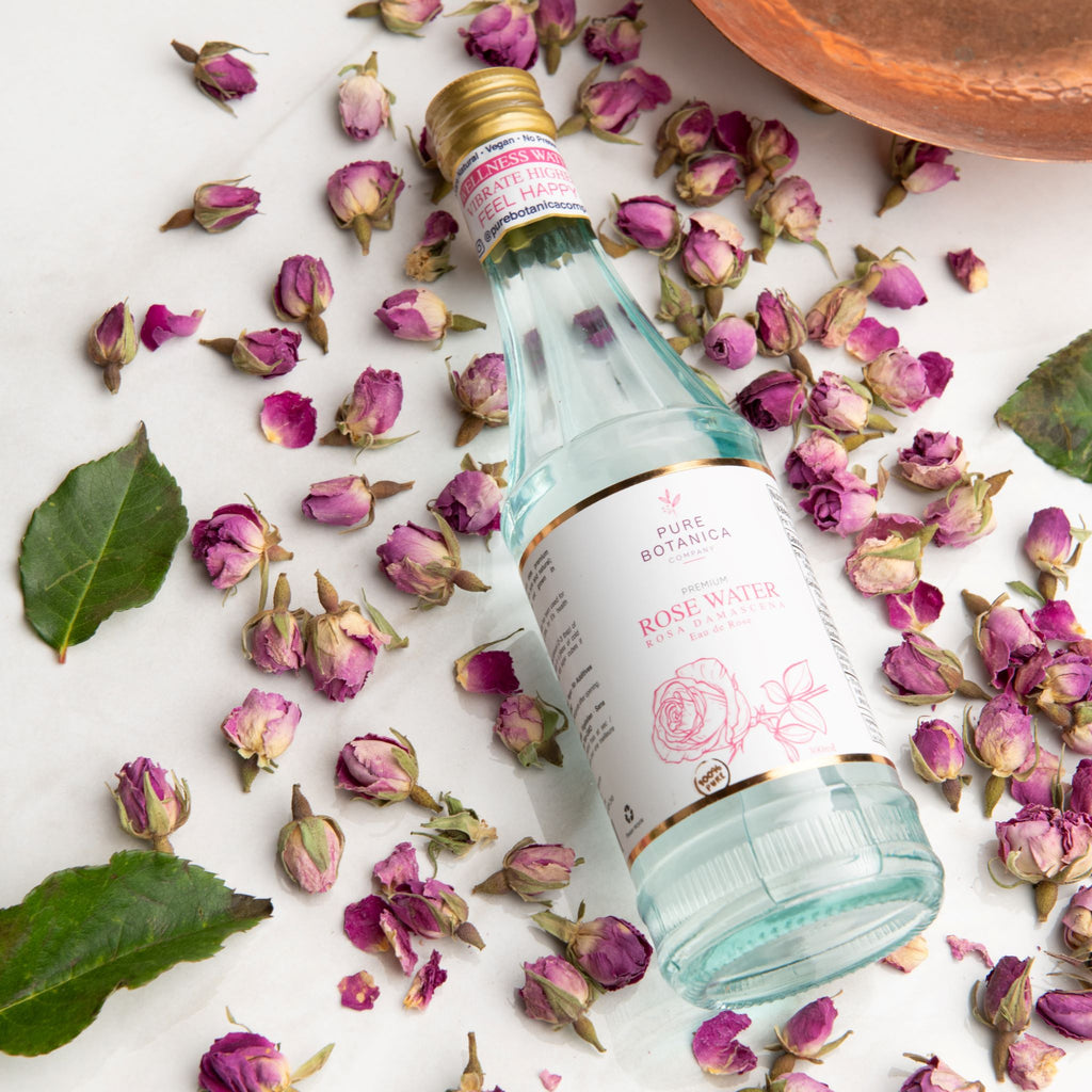 12 Pack: Anti-Anxiety + Mood Booster: Organic Premium Rose Water Distillate