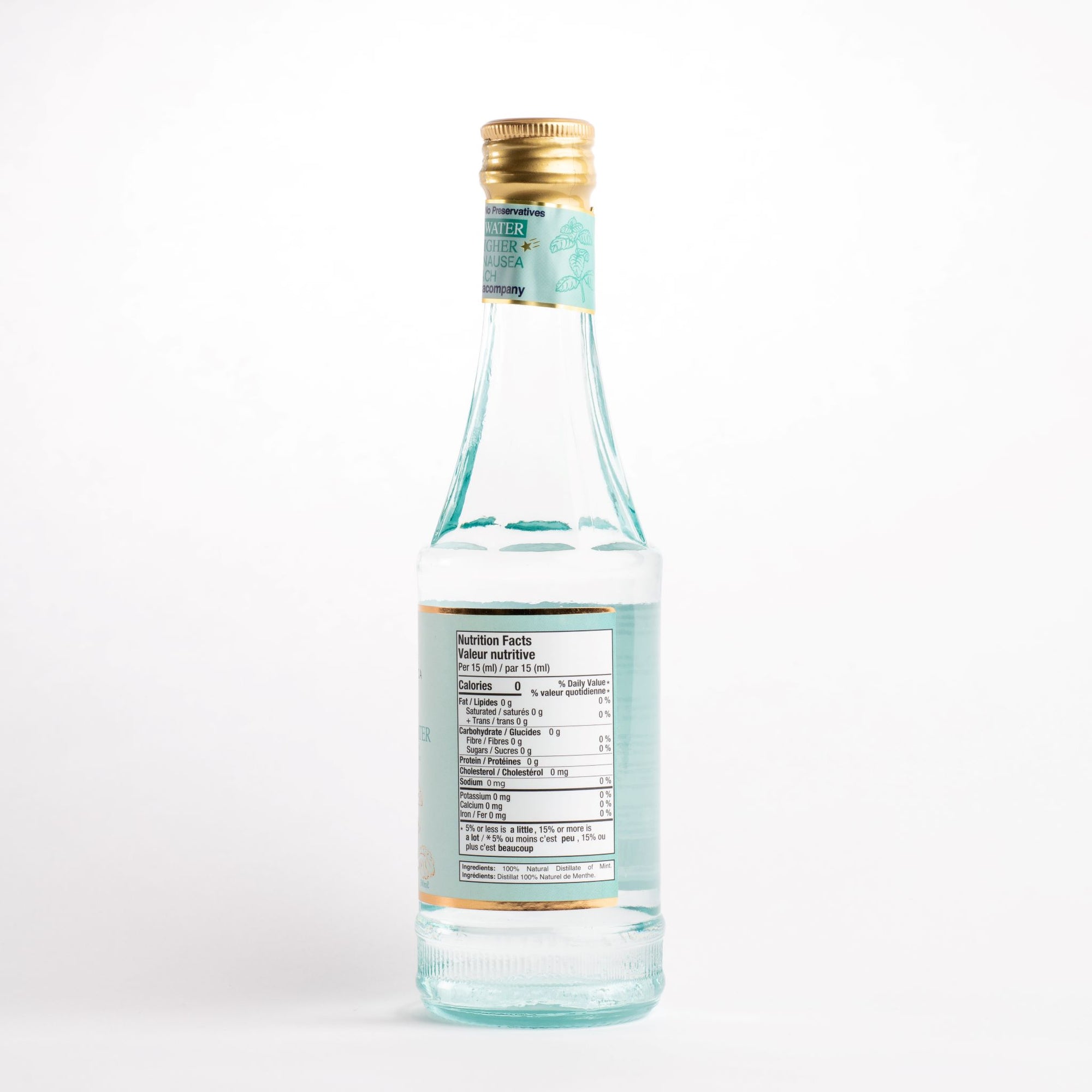 Digestion + Bloating: Organic Premium Mint Water Distillate