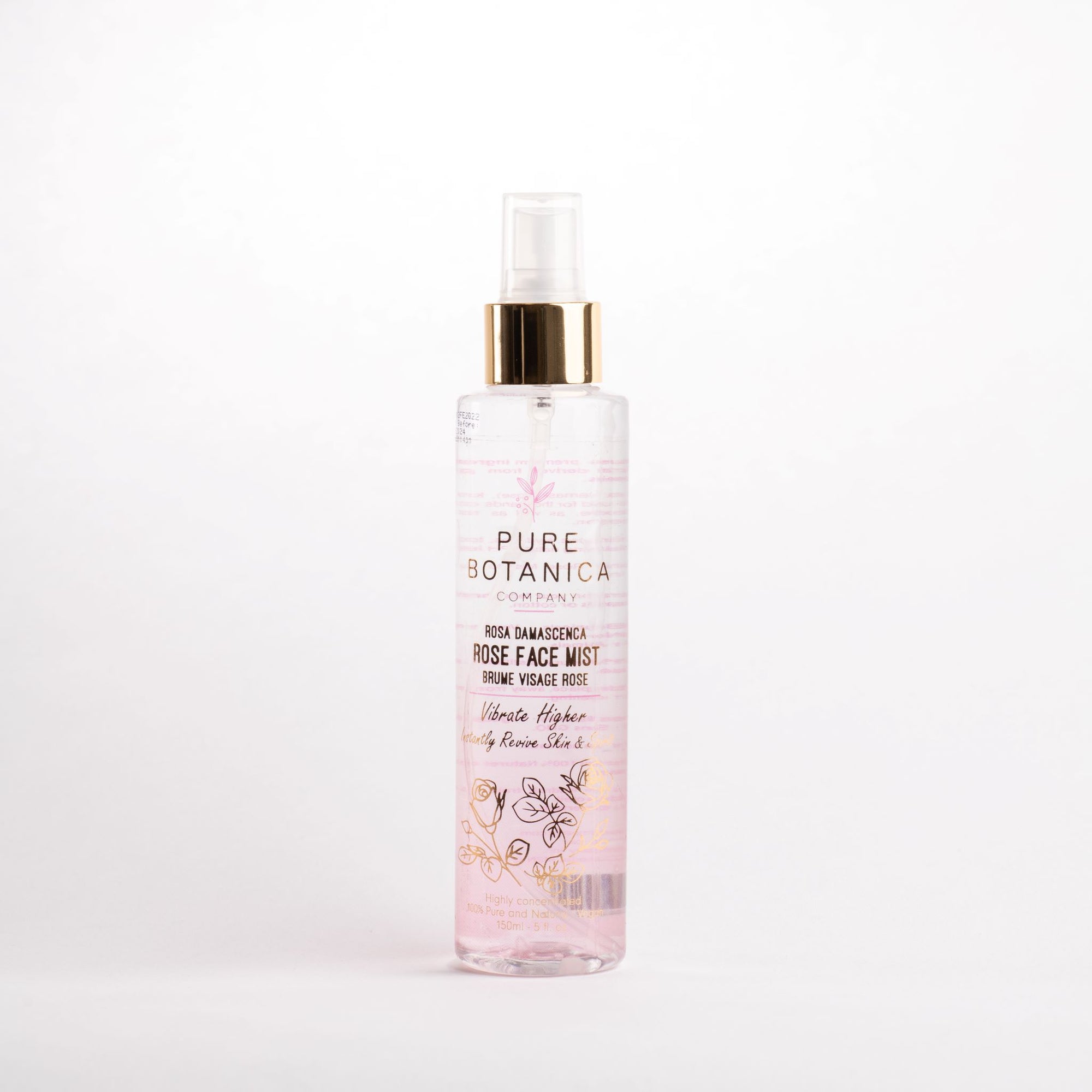 Organic Premium 100% Rose Face Mist