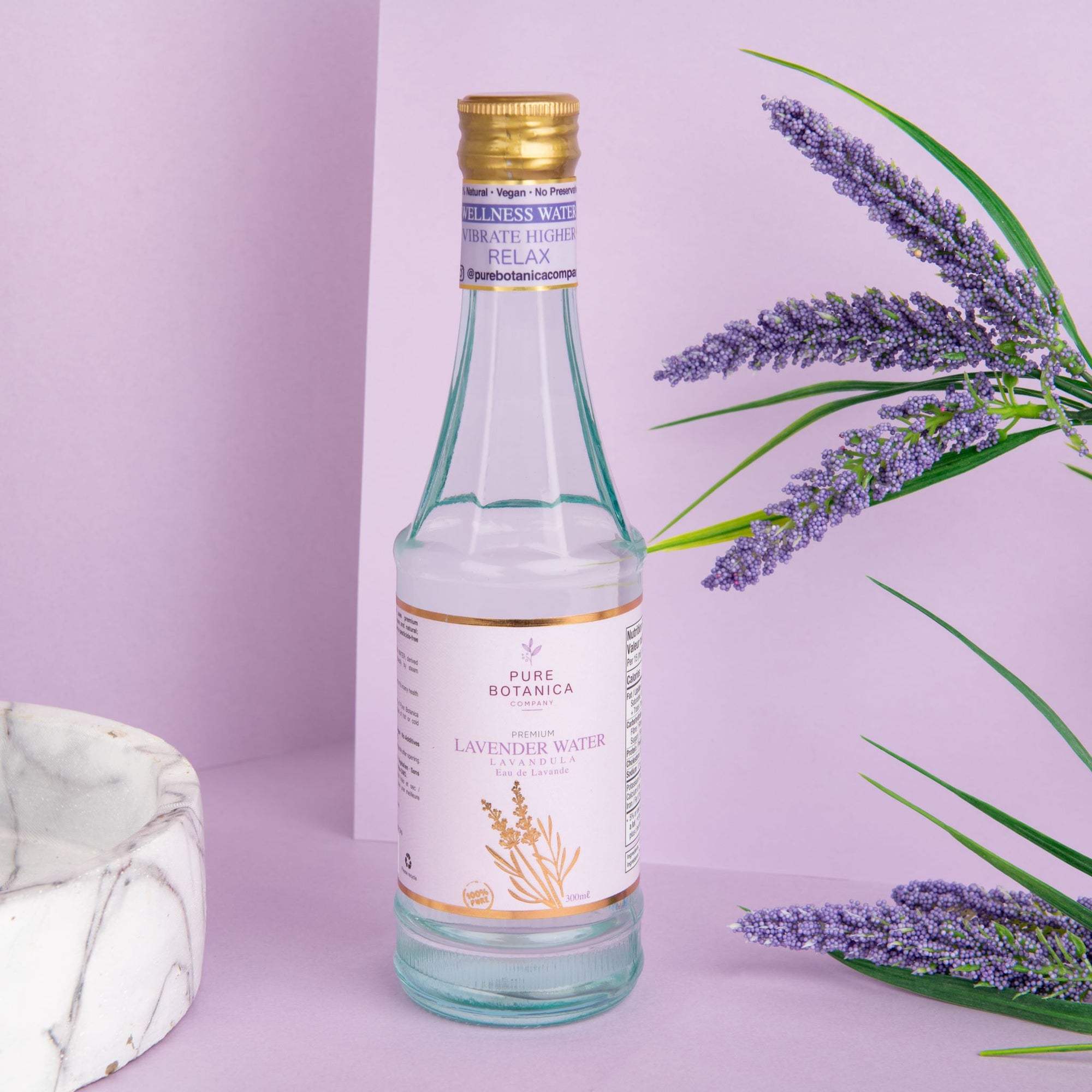 Relaxant + Sleep Aid: Organic Premium Lavender Water Distillate